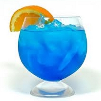 Cocktail Blue Splash