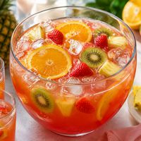 Punch clasic cu fructe