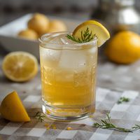 Punch cu gin și pepene galben