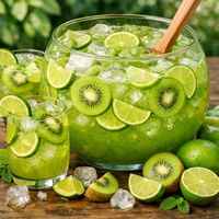 Punch cu kiwi și lime