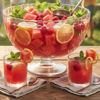 Punch cu pepene roșu