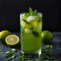 Punch cu pepene verde și mentă