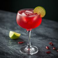 Punch cu rodie și lime
