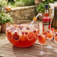 Punch de citrice cu aperol și prosecco
