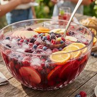 Punch de fructe de pădure fără alcool